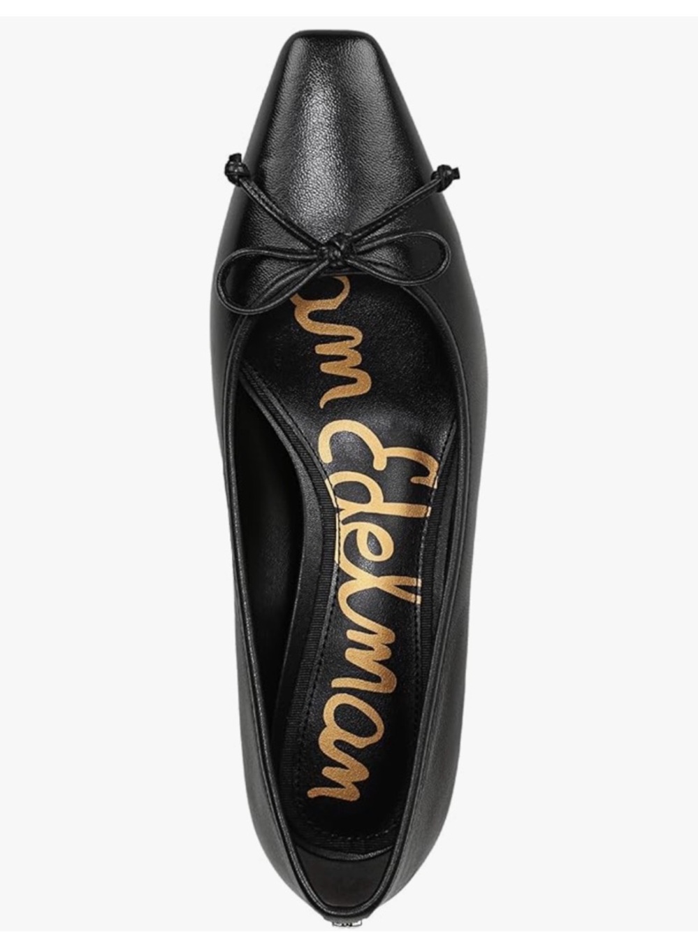 Sam Edelman Women's Rinda Leather Ballet Heels